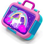 Coral High Kids Mor Su Yeşili Unicorn Desenli Paslanmaz Çelik Beslenme Kabı 39339