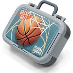 Coral High Kids Nefti Turuncu Basketbol Desenli Paslanmaz Çelik Beslenme Kabı 39335