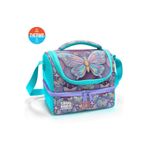 Coral High Kids Pastel Renkli Kelebek Desenli Thermo İki Katlı Beslenme Çantası 37203