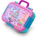 Coral High Kids Pembe Mor Fashion Girl Desenli Paslanmaz Çelik Beslenme Kabı 39263 - 1 Adet - 12M-Krem