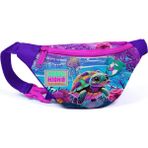 Coral High Kids Pembe Mor Kaplumbağa Desenli Bel Çantası PVC Malzemeden Şık Tasarım 11508