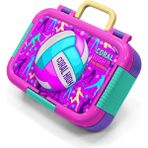 Coral High Kids Pembe Mor Voleybol Desenli Paslanmaz Çelik Beslenme Kabı 39269 - 1 Adet - Paladyum