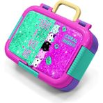 Coral High Kids Pembe Su Yeşili Kedi Desenli Paslanmaz Çelik Beslenme Kabı 39326 - 1 Adet