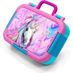 Coral High Kids Pembe Unıcorn Desenli Paslanmaz Çelik Beslenme Kabı 39168 - 1 Adet