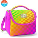 Coral High Kids Renkli Dama Desenli Thermo Beslenme Çantası 37103 - 1 Adet - 1BW-Beyaz