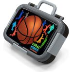 Coral High Kids Siyah Basketbol Desenli Paslanmaz Çelik Beslenme Kabı 39222 - 1 Adet - 18S-Siyah