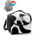 Coral High Kids Siyah Beyaz Desenli Thermo Beslenme Çantası 22787