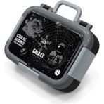 Coral High Kids Siyah Galaxy Desenli Paslanmaz Çelik Beslenme Kabı 39178 - 1 Adet - Siyah - Beyaz