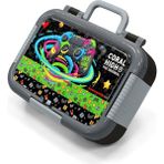Coral High Kids Siyah Gamer Desenli Paslanmaz Çelik Beslenme Kabı 39158 - 1 Adet - 18S-Siyah