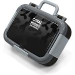 Coral High Kids Siyah Kamuflaj Desenli Paslanmaz Çelik Beslenme Kabı 39138 - 1 Adet - Safir