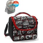 Coral High Kids Siyah Kırmızı Araba Desenli Thermo Beslenme Çantası 12790