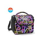 Coral High Kids Siyah Renkli Neon Desenli Thermo Beslenme Çantası 37148