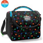 Coral High Kids Siyah Renkli Petek Desenli Thermo Beslenme Çantası 37110 - 1 Adet - 18S-Siyah