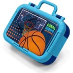 Coral High Kids Turuncu Lacivert Basketbol Desenli Paslanmaz Çelik Beslenme Kabı 39274 - 1 Adet - Turmaline