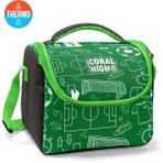 Coral High Kids Yeşil Futbol Desenli Thermo Beslenme Çantası 37147 - 1 Adet - 3BP-Yeşil