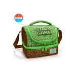 Coral High Kids Yeşil Kahverengi High Craft Desenli Thermo İki Katlı Beslenme Çantası 37217
