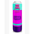 Coral High Kız Çocuk 500 Ml Okul Ve Günlük Paslanmaz Çelik Termos - Pembe Mor Su Yeşili - Sızdırmaz