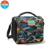 Coral High Koyu Gri Siyah Kamuflaj Dinazor Desenli Thermo Beslenme Çantası 5 Litre Polyester Malzeme 11812