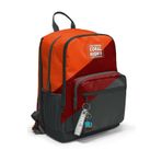 Coral High Koyu Gri Turuncu Bordo Renkli Okul Sırt Çantası 23692