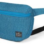 Coral High Lüks Mavi Simli Bel Çantası