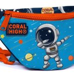 Coral High Mavi Turuncu Astronot Erkek Çocuk Günlük Bel Çantası