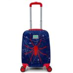 Coral High Mini Lacivert Kırmızı Örümcek Desenli Çocuk Valizi 16739 Valiz
