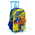 Coral High Minik Yuva Çekçekli Sırt Çantası Fosforlu Sarı Saks Motorsiklet Desenli Iki Bölmeli 24042 K120.1 Okul Çantası