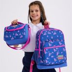 Coral High Mor Flamingo Kız Çocuk İlkokul Çantası ve Beslenme Seti