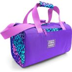 Coral High Mor Leopar Desenli Spor Çantası 27532 - Mor - Pembe