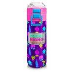 Coral High Mor Pembe Kaktüs Desenli 500 ml Termos