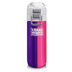 Coral High Mor Pembe Renkli Çizgili 500 ml Termos