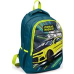 Coral High Nefti Sarı Araba Erkek Çocuk USB Çıkışlı Ilkokul ve Ortaokul Sırt Okul Çantası