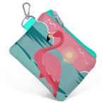 Coral High Pembe Flamingo Bozuk Para Çantası - Kız