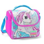 Coral High Pembe Mavi Pegasus Okul Beslenme Çantası