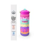Coral High Pembe Rengarenk Katlanır Ağızlıklı Çelik Termos 650 Ml 38377 Pembe - Altın