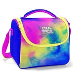 Coral High Renkli Batik Isi Yalitimli Beslenme Cantasi - Kiz Cocuk