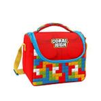 Coral High Renkli Blok Desenli Thermo Beslenme Çantası 11791 Çok Renkli