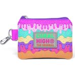 Coral High Renkli Dondurma Desenli Bozuk Para Çantası Kız Çocuk - Pembe