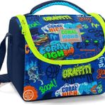 Coral High Saks Grafiti Isi Yalitimli Beslenme Cantasi - Erkek Cocuk