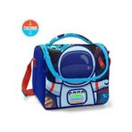 Coral High Saks Mavi Astronot Desenli Thermo Beslenme Cantasi 11724
