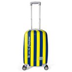Coral High Sarı Lacivert Çubuklu Kabin Boy Valiz (50cm) 16562