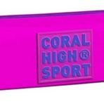 Coral High Sport Tek Bölmeli Pembe Yazılı Mor Kalemlik