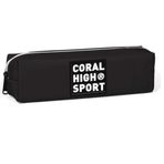 Coral High Sport Tek Bölmeli Siyah Kalemli