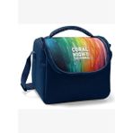 Coral High Thermo Beslenme Çantası - Erkek Çocuk, Lacivert Çok Renkli Çizgi Desenli