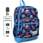 Coral High Usb-Aux Soketli Sırt Çantası Ergonomik Tasarım ve Çok Gözlü Yapı ile Rahat Taşıma