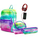 Coral High Yaygan Coral High Adalinhome USB Şarjlı Kulaklık Çıkışlı 3'lü Çanta Seti
