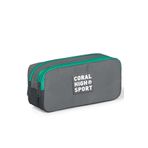 Coral High YGN22267 Sport Iki Gözlü Açık Gri Kalem Çantası