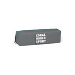 Coral High YGN22339 Sport Tek Bölmeli Gri Yeşil Fermuar Kalemlik