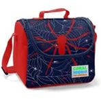Coral High YGN22720 Örümcek Baskılı Termoslu Erkek Çocuk Beslenme Çantası