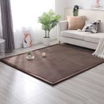 Coral Velvet Kaymaz Çocuk Odası Oyun Matı Halı, Oturma Odası ve Yatak Odası için Yumuşak Halı, Emekleme ve Spor için İdeal, 80 x 180 cm Rahat Zemin Kaplaması